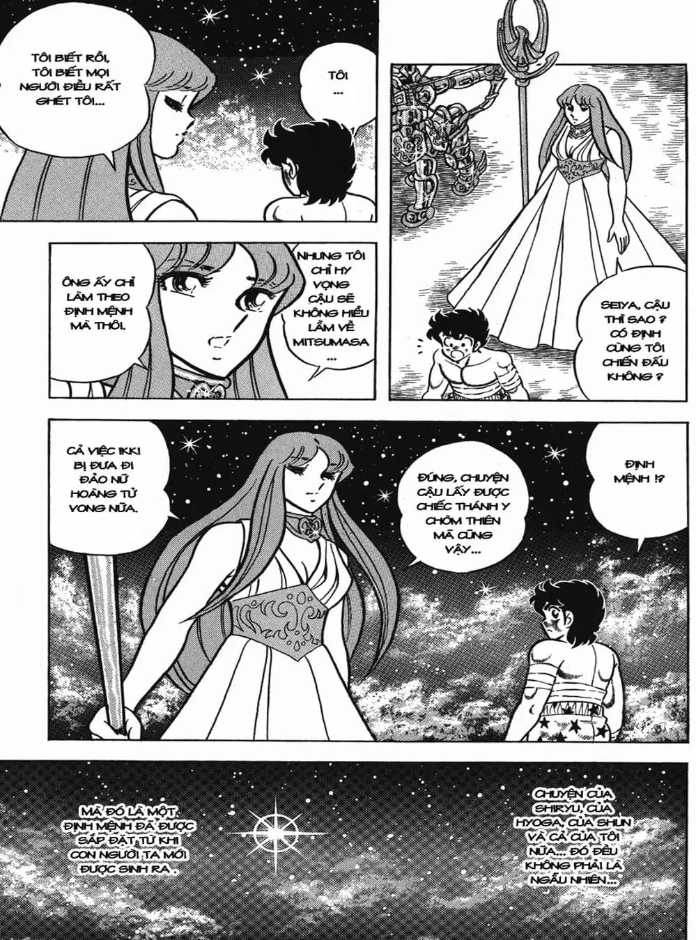 Truyện Tranh Áo Giáp Vàng - Saint Seiya trang 4
