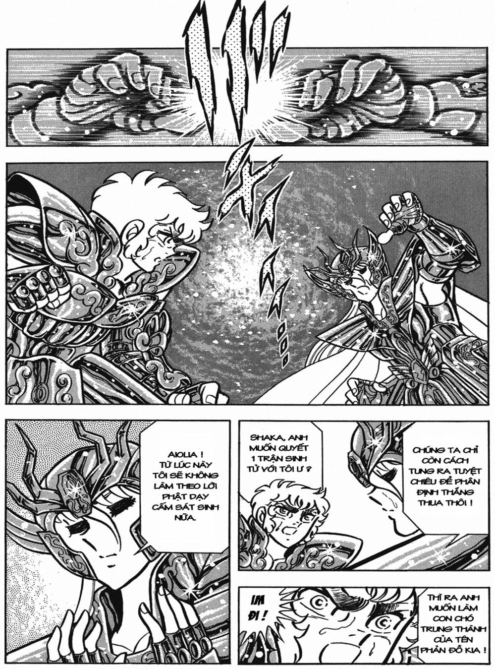 Truyện Tranh Áo Giáp Vàng - Saint Seiya trang 4
