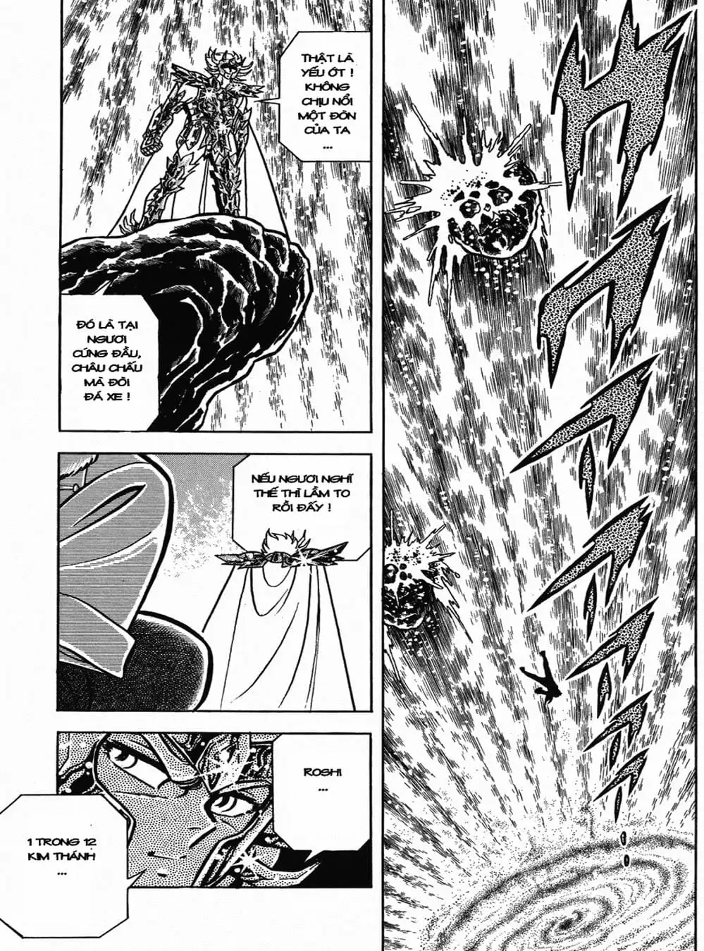 Truyện Tranh Áo Giáp Vàng - Saint Seiya trang 4