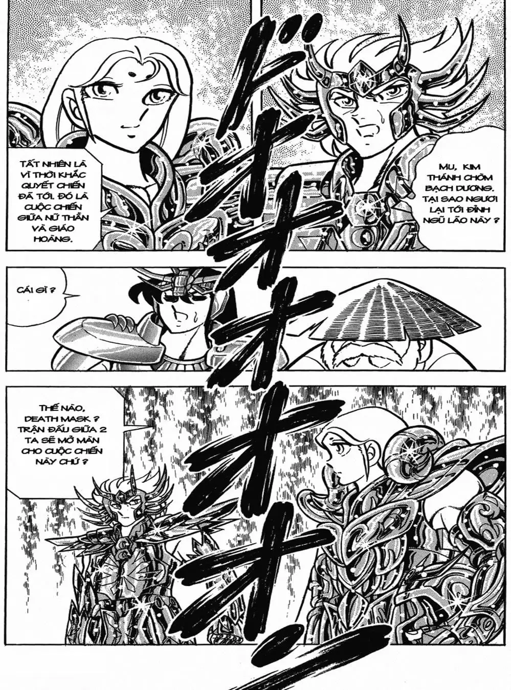 Truyện Tranh Áo Giáp Vàng - Saint Seiya trang 4