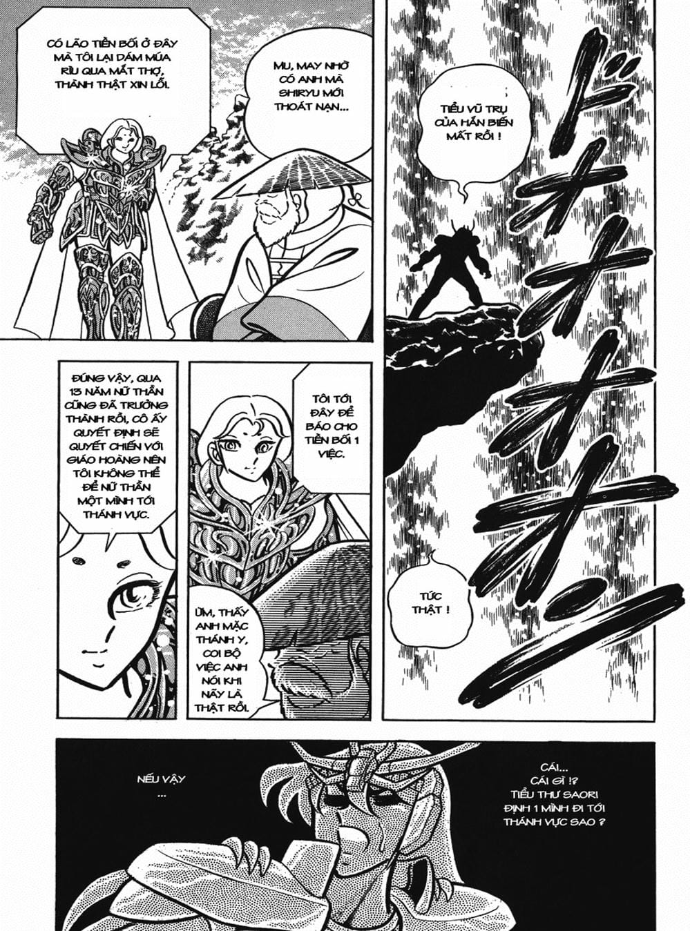 Truyện Tranh Áo Giáp Vàng - Saint Seiya trang 4