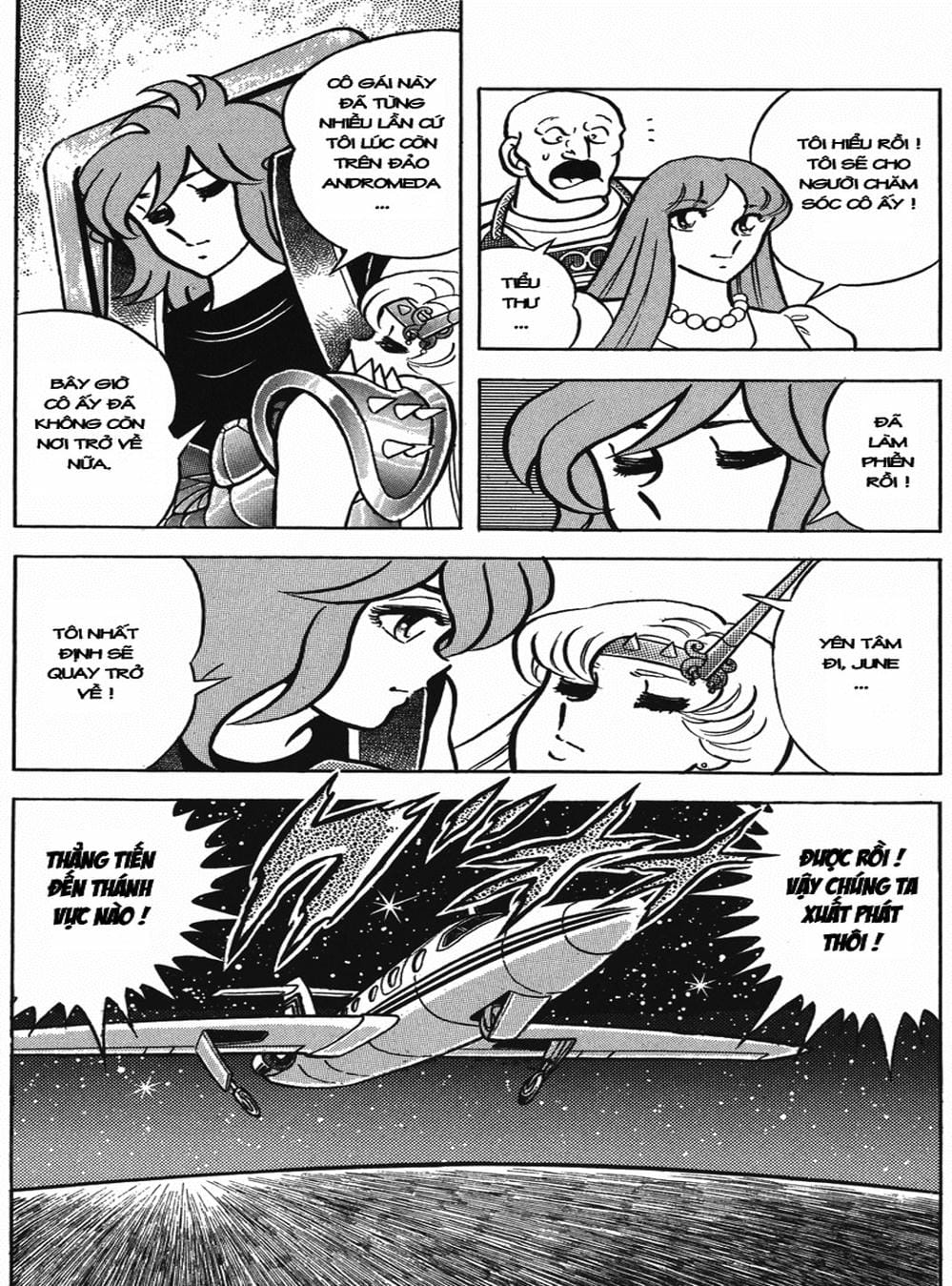 Truyện Tranh Áo Giáp Vàng - Saint Seiya trang 4