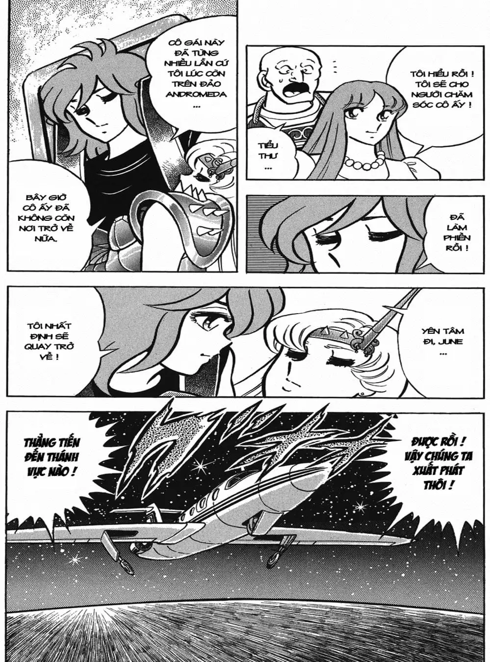 Truyện Tranh Áo Giáp Vàng - Saint Seiya trang 4