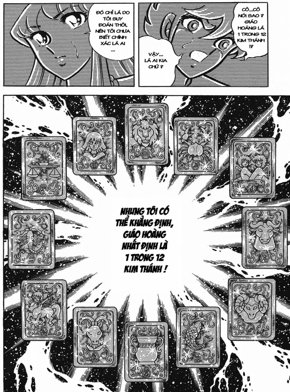 Truyện Tranh Áo Giáp Vàng - Saint Seiya trang 4