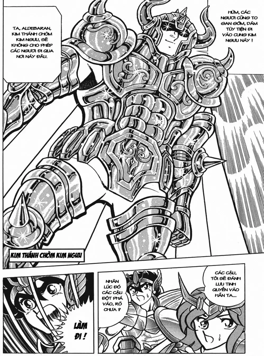 Truyện Tranh Áo Giáp Vàng - Saint Seiya trang 4