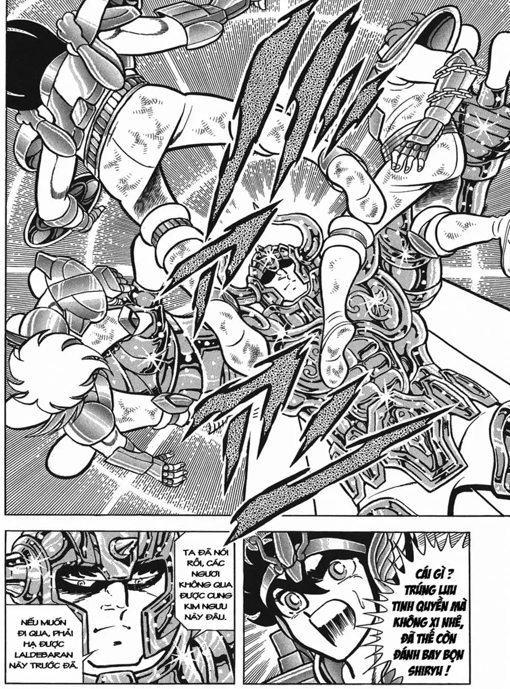 Truyện Tranh Áo Giáp Vàng - Saint Seiya trang 4
