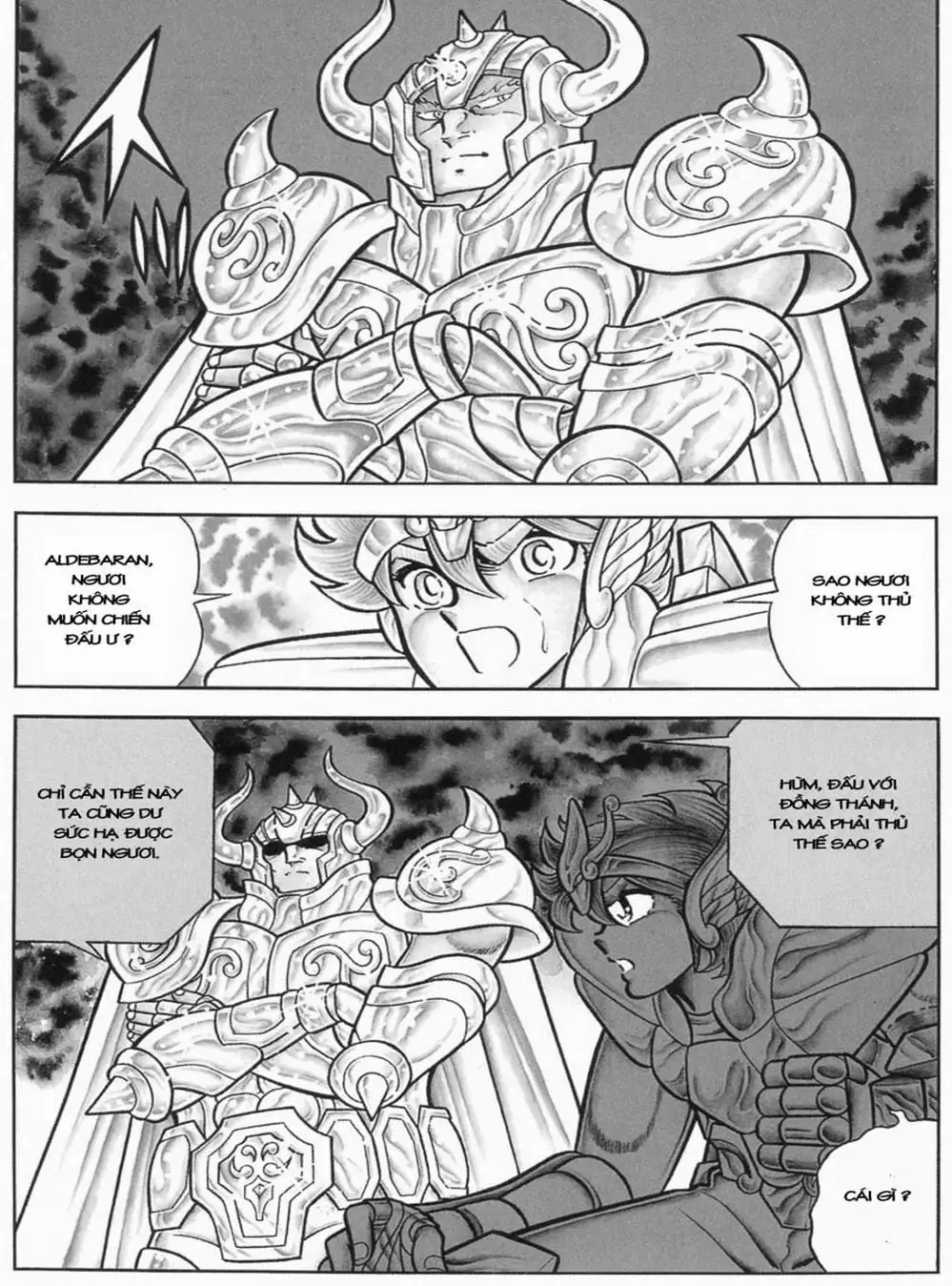 Truyện Tranh Áo Giáp Vàng - Saint Seiya trang 4