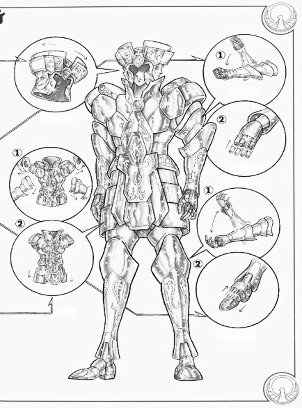 Truyện Tranh Áo Giáp Vàng - Saint Seiya trang 4