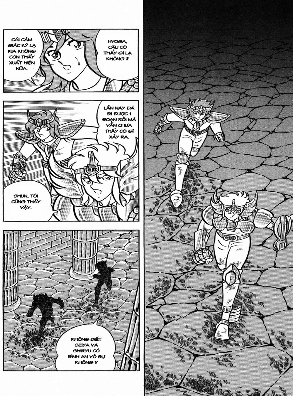 Truyện Tranh Áo Giáp Vàng - Saint Seiya trang 4