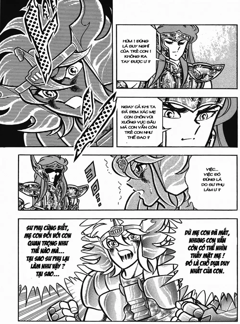 Truyện Tranh Áo Giáp Vàng - Saint Seiya trang 4