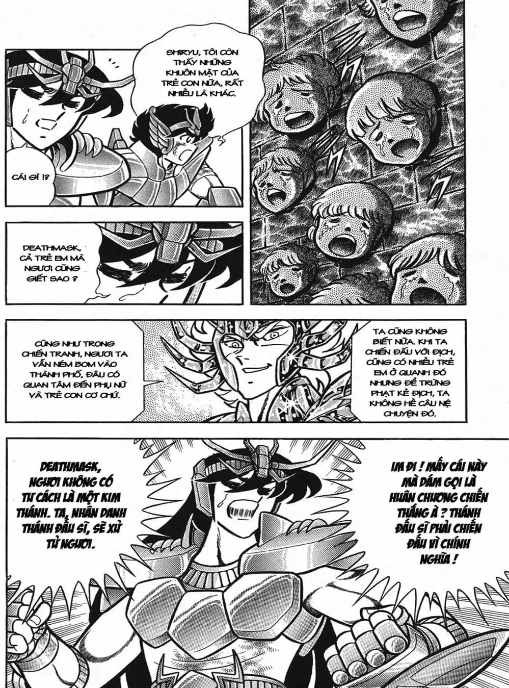 Truyện Tranh Áo Giáp Vàng - Saint Seiya trang 4