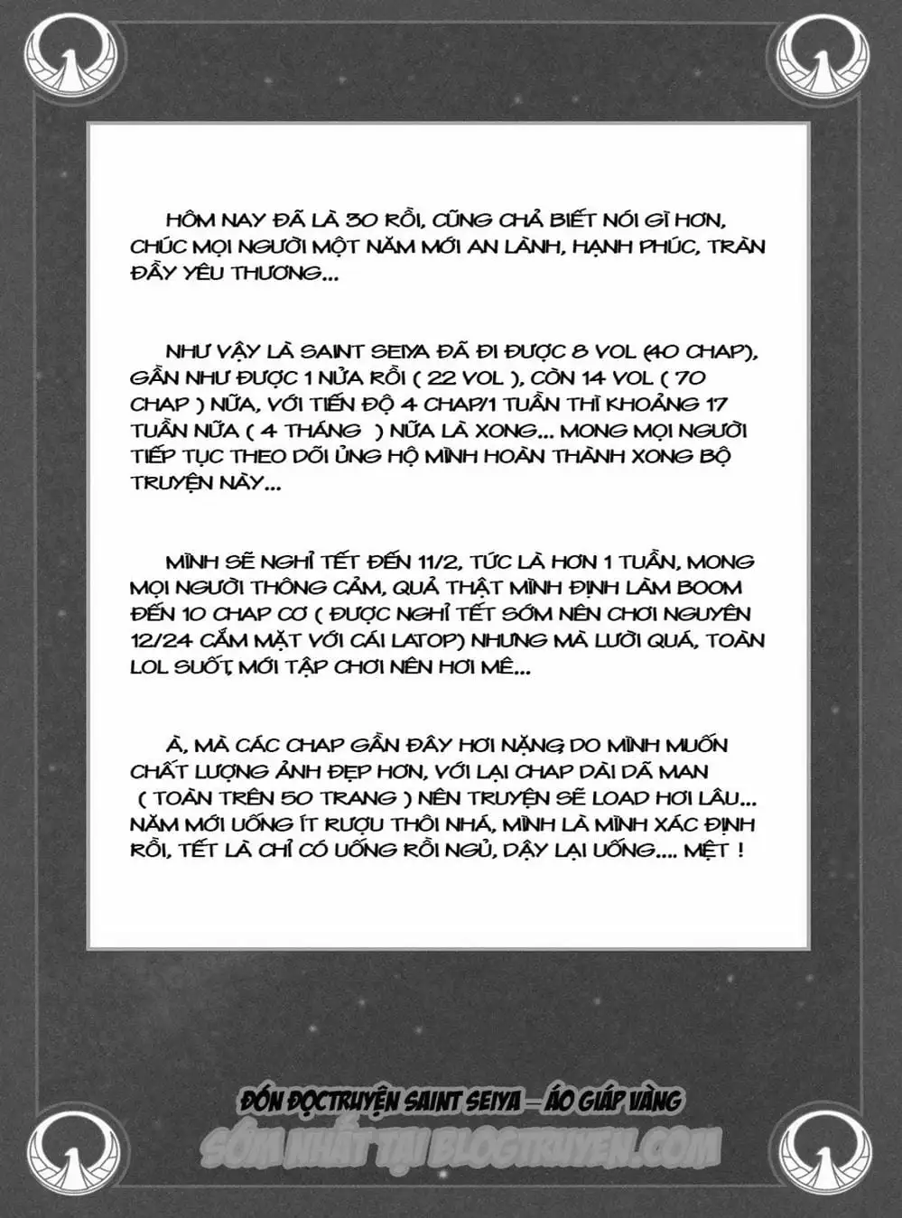 Truyện Tranh Áo Giáp Vàng - Saint Seiya trang 4