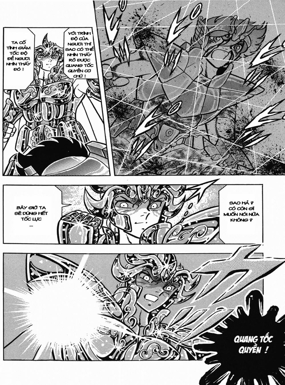 Truyện Tranh Áo Giáp Vàng - Saint Seiya trang 4
