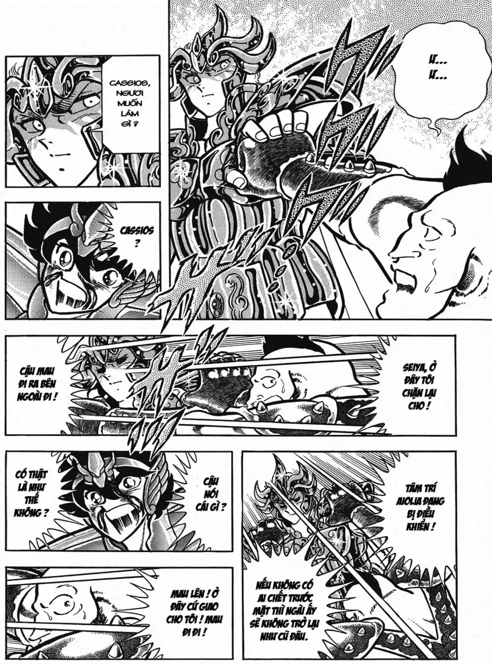 Truyện Tranh Áo Giáp Vàng - Saint Seiya trang 4