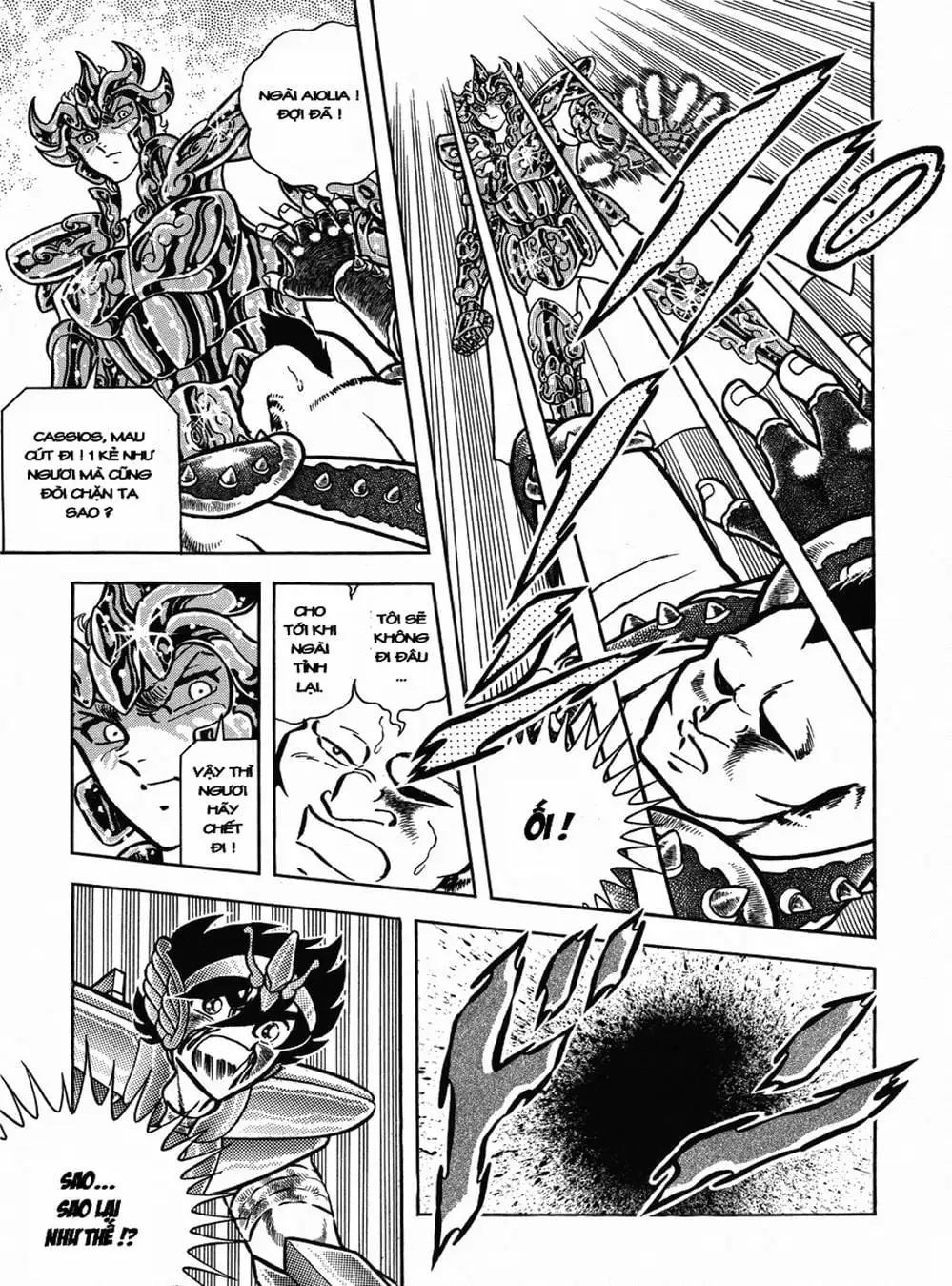 Truyện Tranh Áo Giáp Vàng - Saint Seiya trang 4