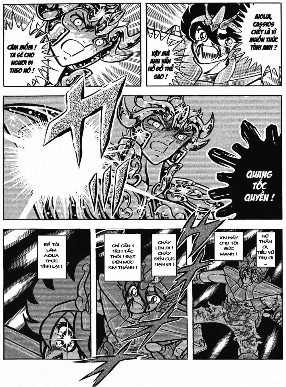 Truyện Tranh Áo Giáp Vàng - Saint Seiya trang 4