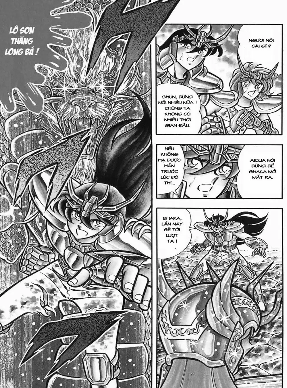 Truyện Tranh Áo Giáp Vàng - Saint Seiya trang 4