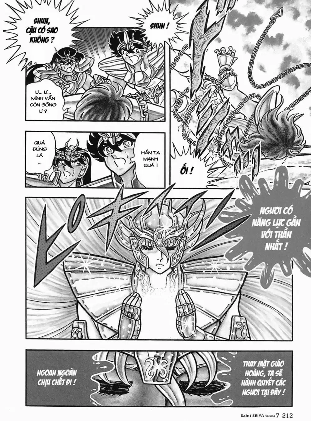 Truyện Tranh Áo Giáp Vàng - Saint Seiya trang 4