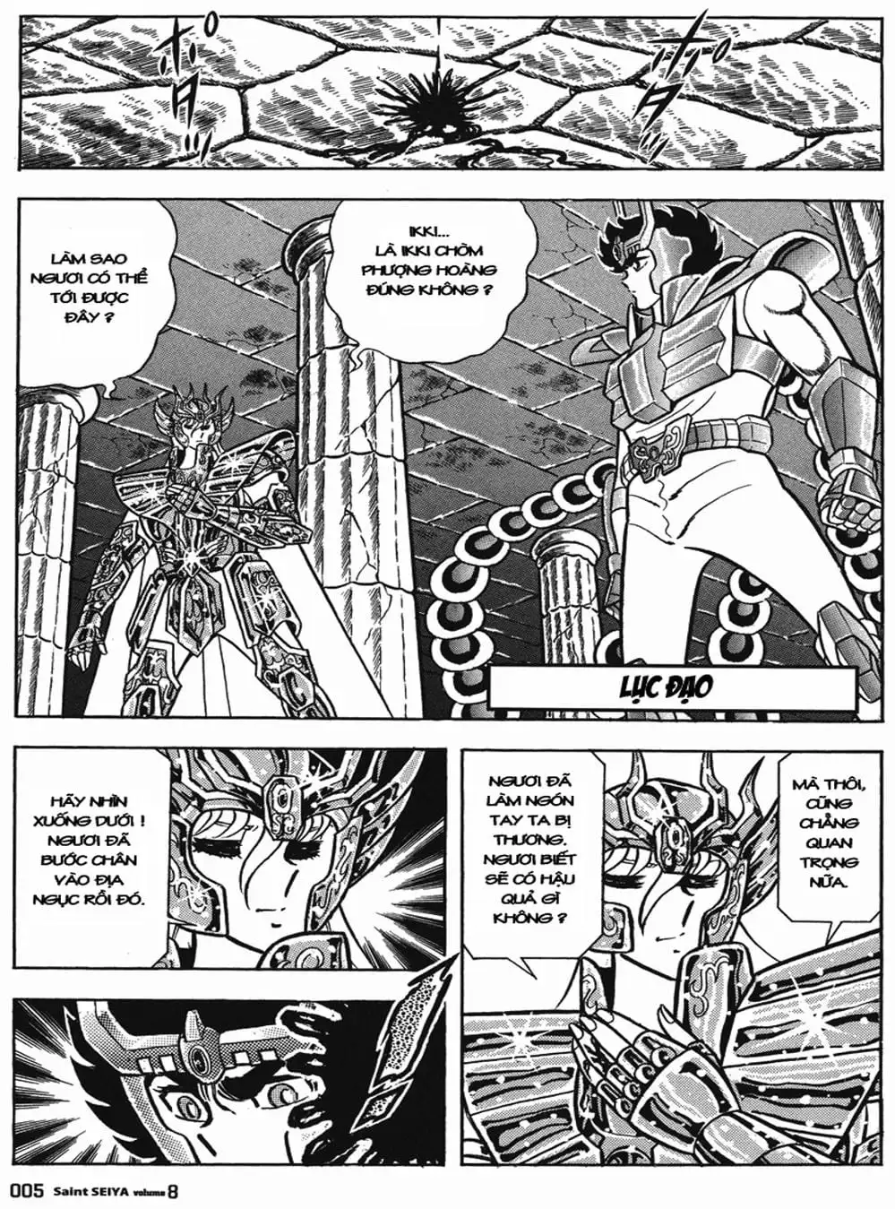 Truyện Tranh Áo Giáp Vàng - Saint Seiya trang 4