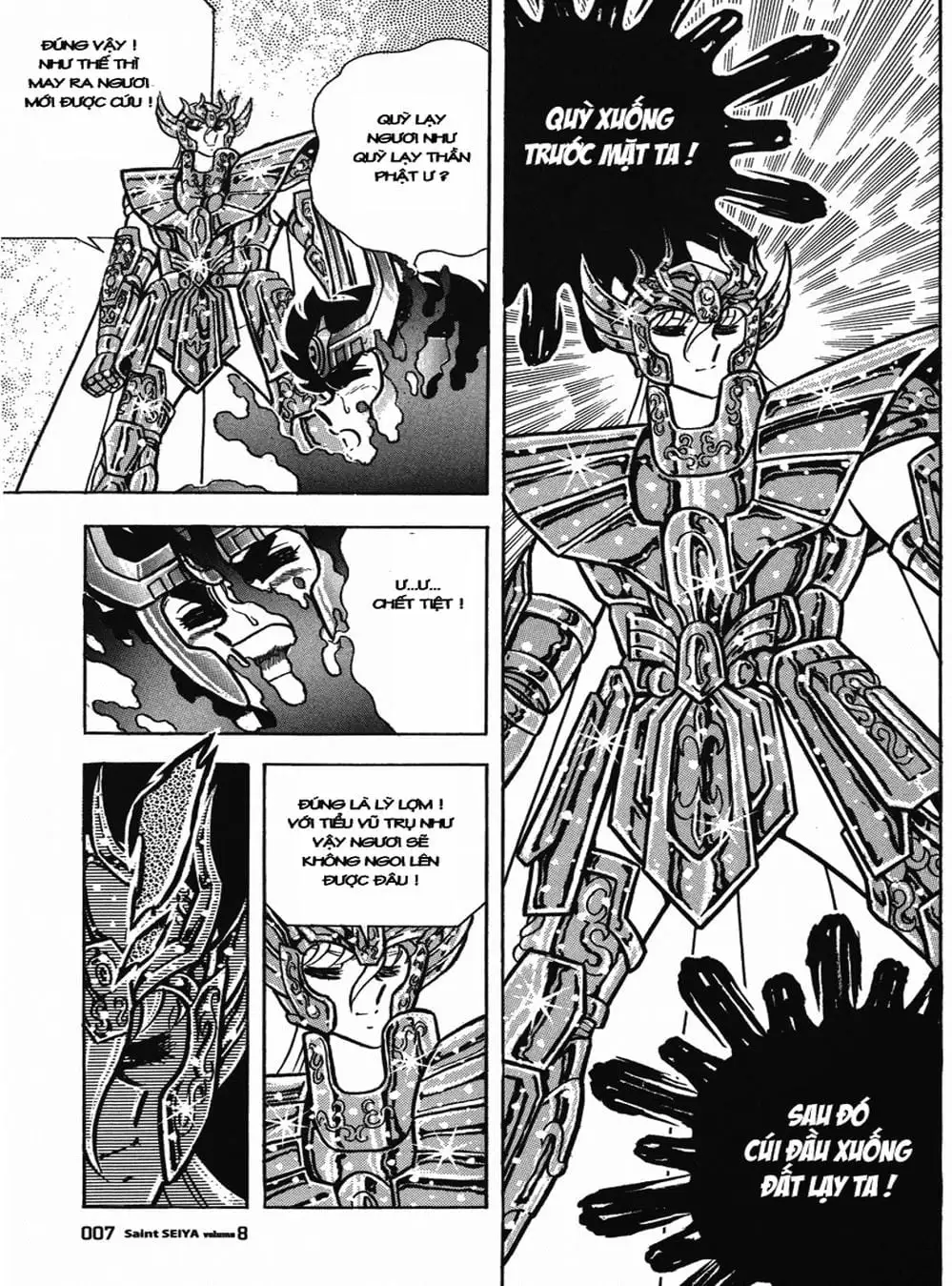 Truyện Tranh Áo Giáp Vàng - Saint Seiya trang 4