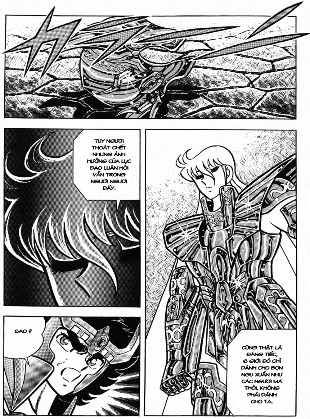 Truyện Tranh Áo Giáp Vàng - Saint Seiya trang 4