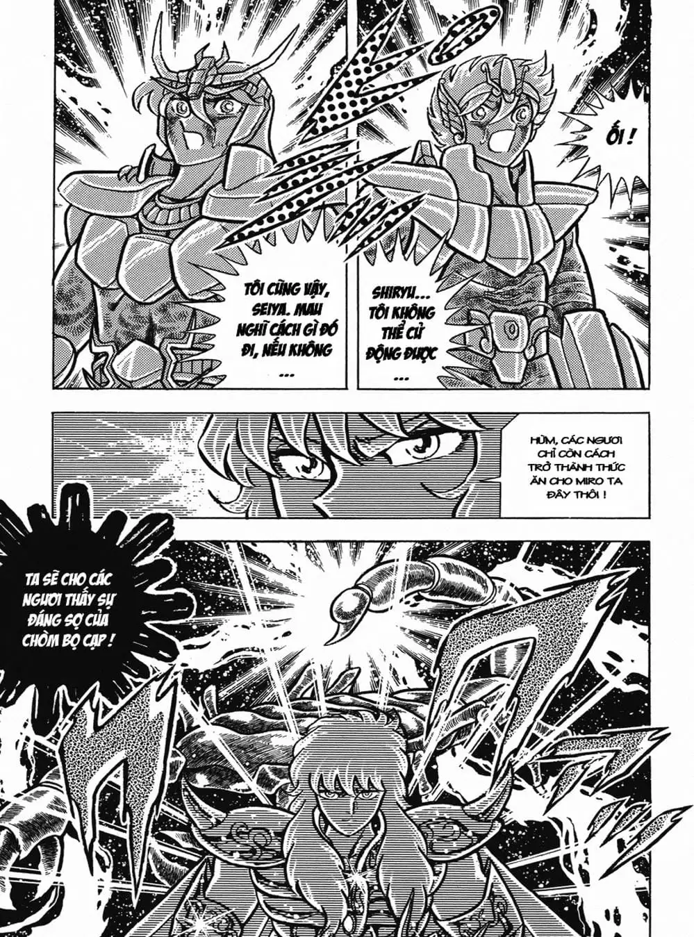 Truyện Tranh Áo Giáp Vàng - Saint Seiya trang 4