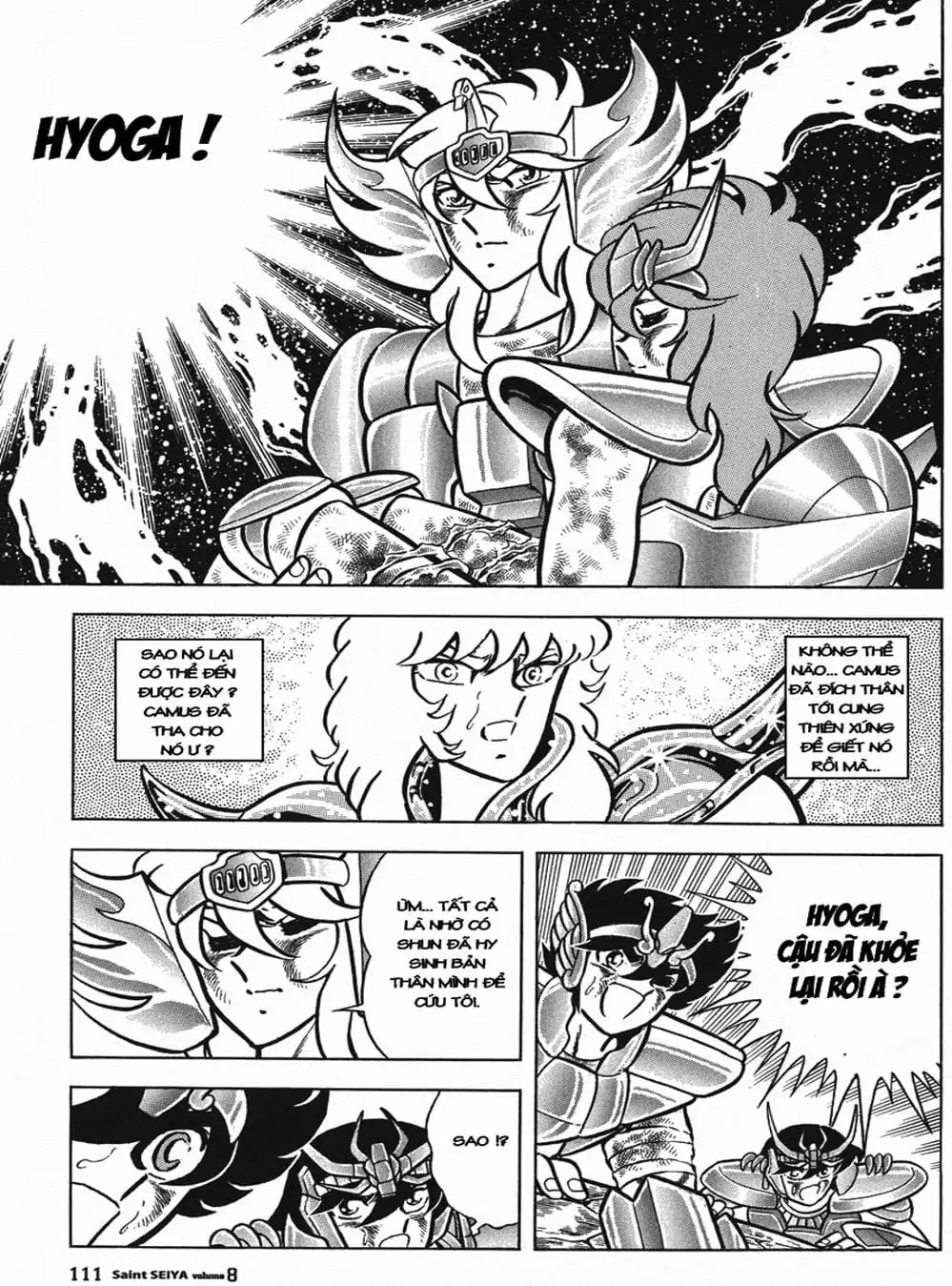Truyện Tranh Áo Giáp Vàng - Saint Seiya trang 4