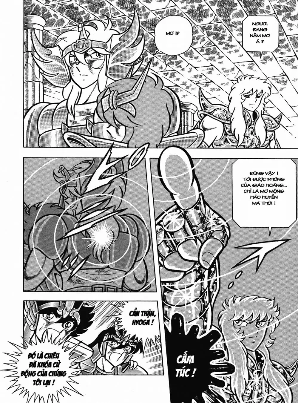 Truyện Tranh Áo Giáp Vàng - Saint Seiya trang 4