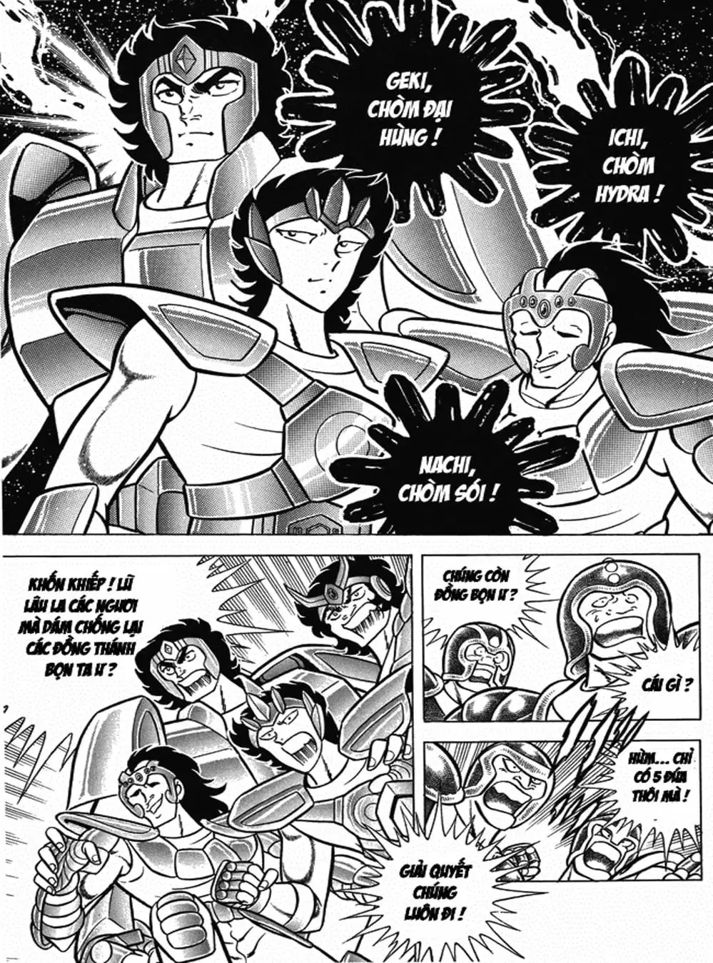 Truyện Tranh Áo Giáp Vàng - Saint Seiya trang 4