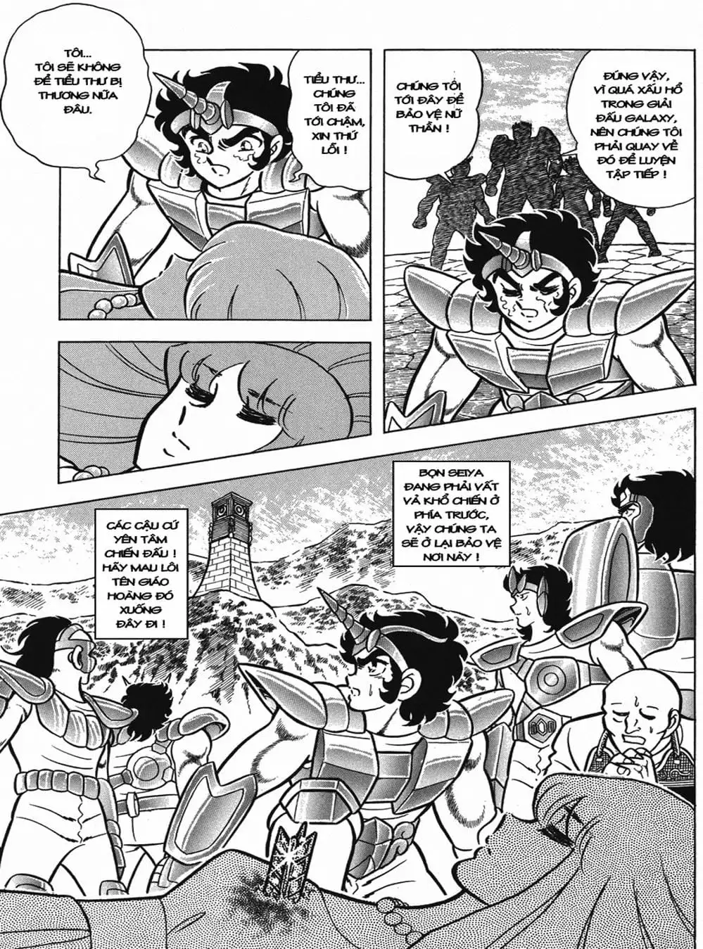 Truyện Tranh Áo Giáp Vàng - Saint Seiya trang 4
