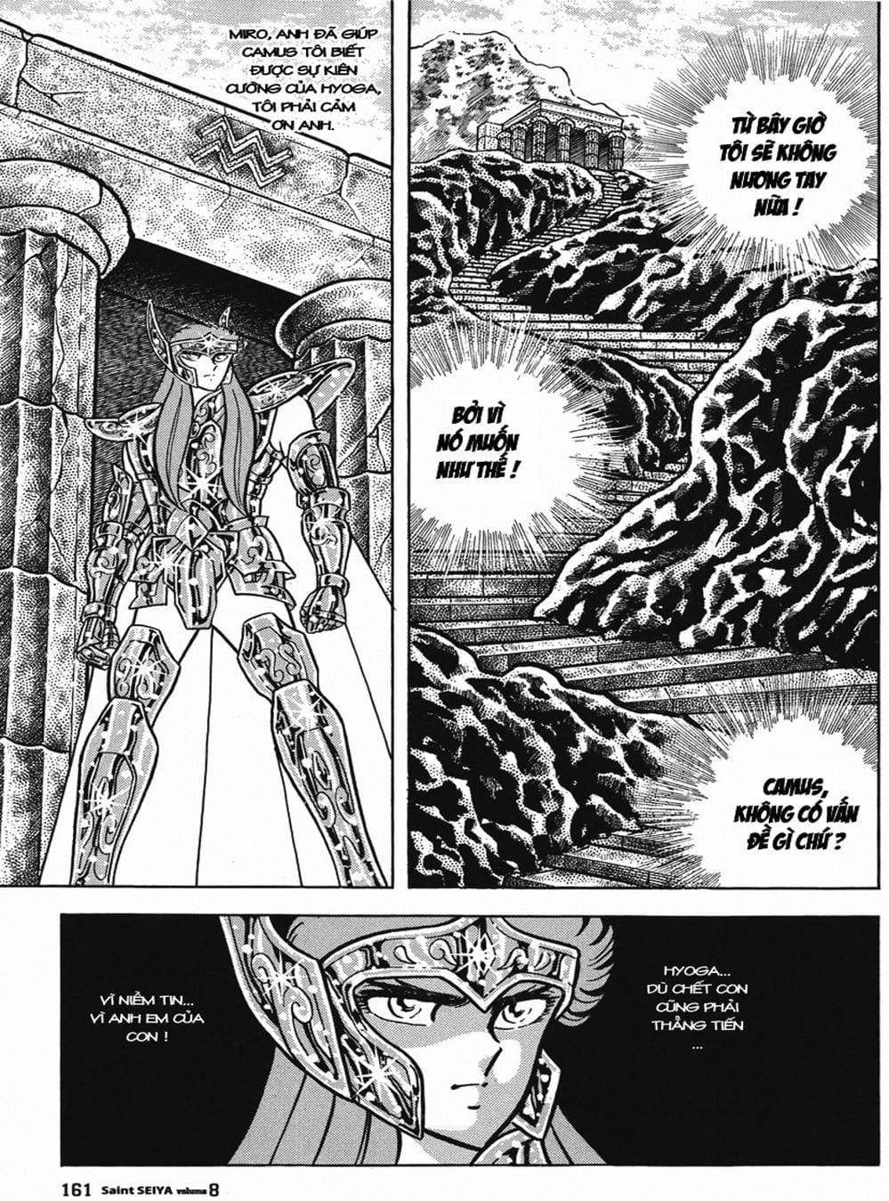 Truyện Tranh Áo Giáp Vàng - Saint Seiya trang 4