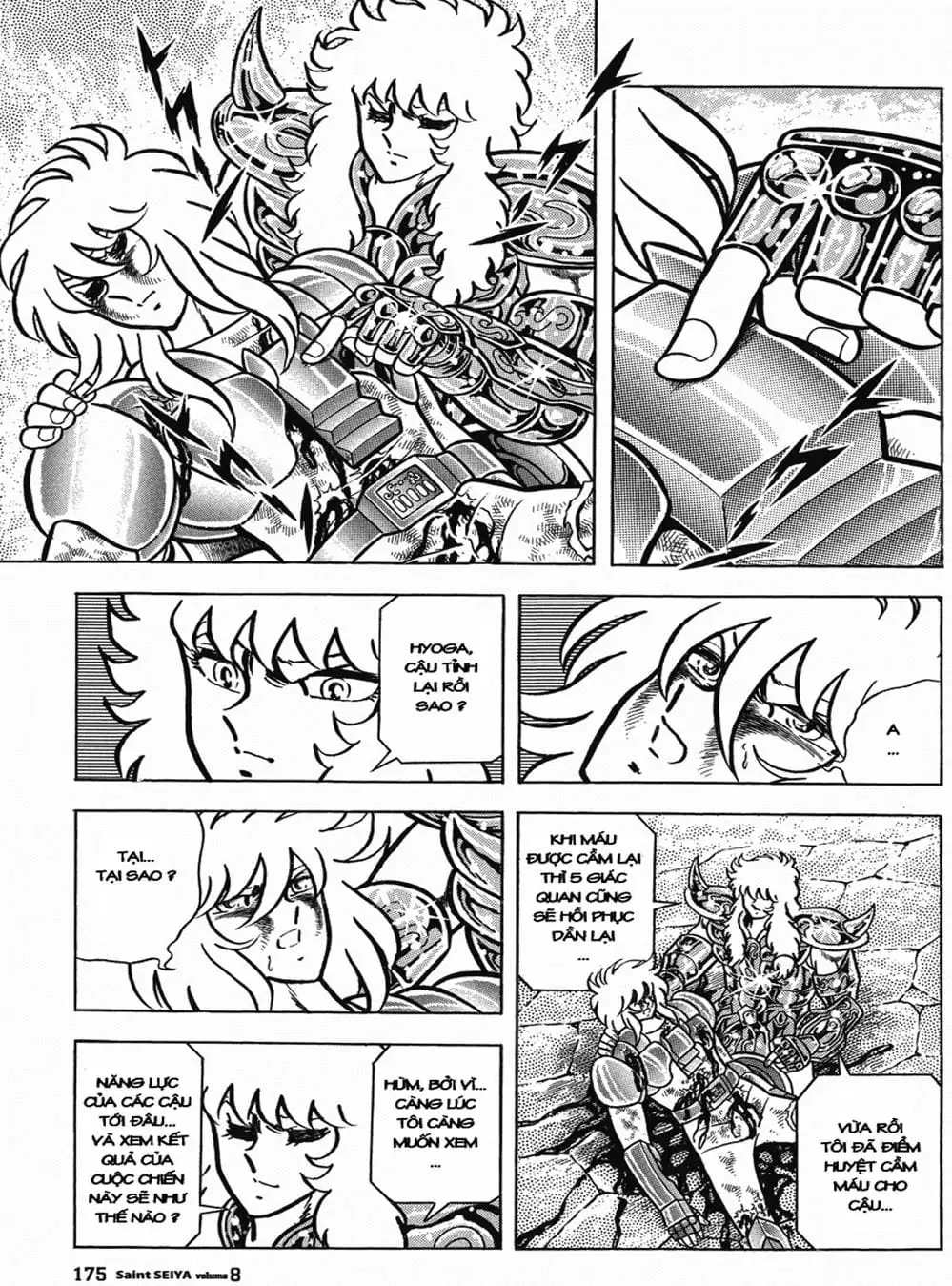 Truyện Tranh Áo Giáp Vàng - Saint Seiya trang 4
