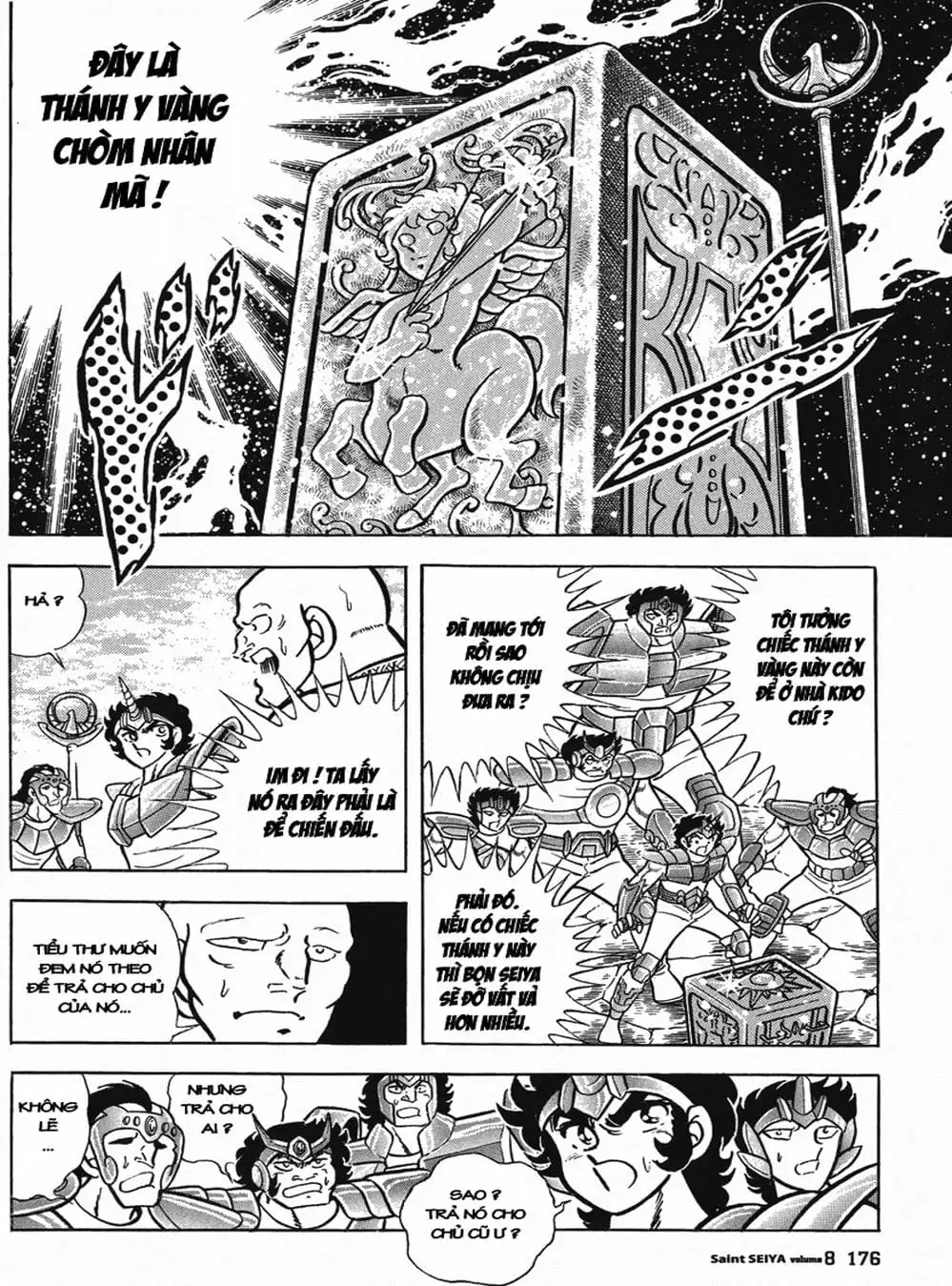 Truyện Tranh Áo Giáp Vàng - Saint Seiya trang 4