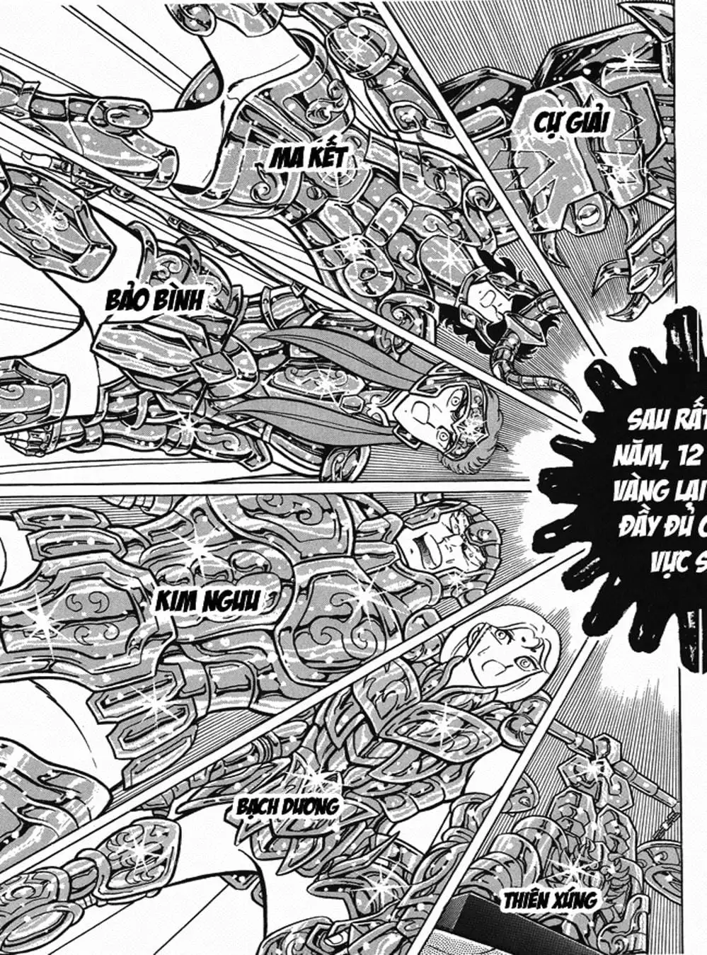 Truyện Tranh Áo Giáp Vàng - Saint Seiya trang 4