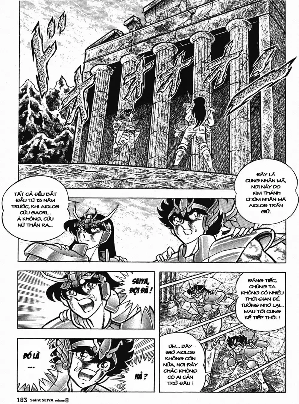 Truyện Tranh Áo Giáp Vàng - Saint Seiya trang 4