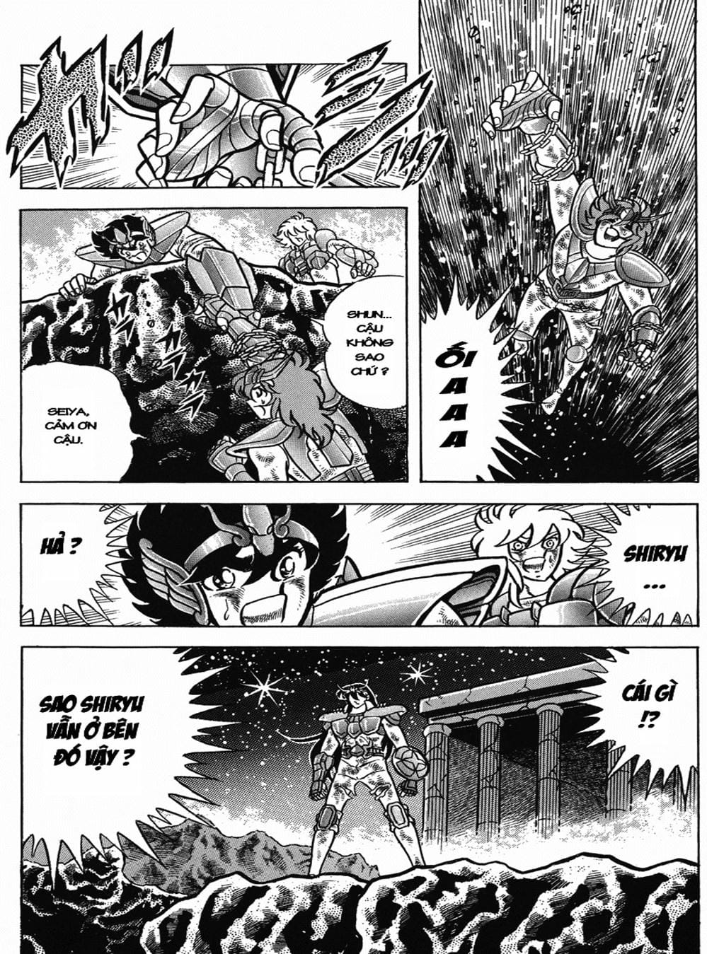 Truyện Tranh Áo Giáp Vàng - Saint Seiya trang 4