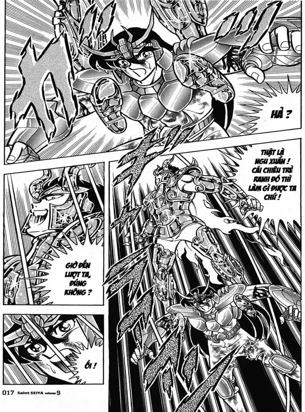 Truyện Tranh Áo Giáp Vàng - Saint Seiya trang 4