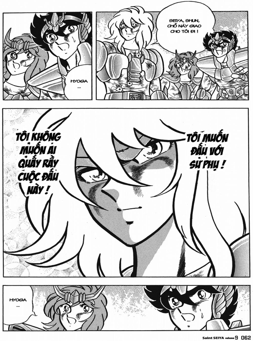 Truyện Tranh Áo Giáp Vàng - Saint Seiya trang 4