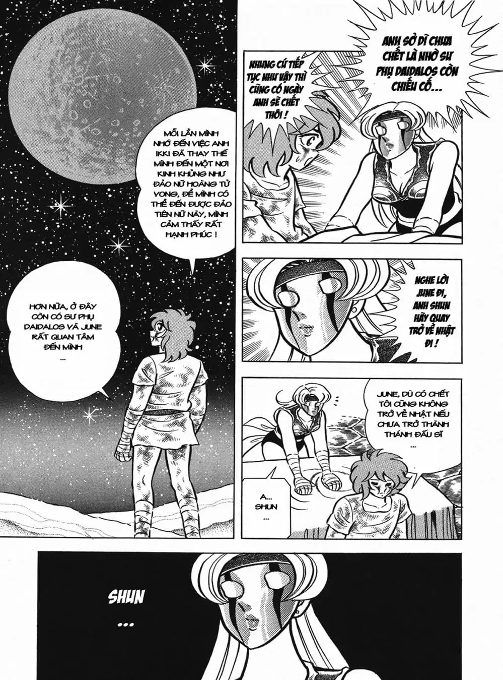Truyện Tranh Áo Giáp Vàng - Saint Seiya trang 4