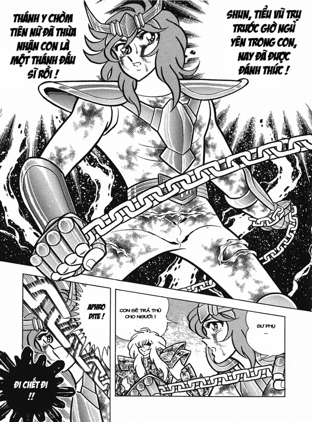 Truyện Tranh Áo Giáp Vàng - Saint Seiya trang 4