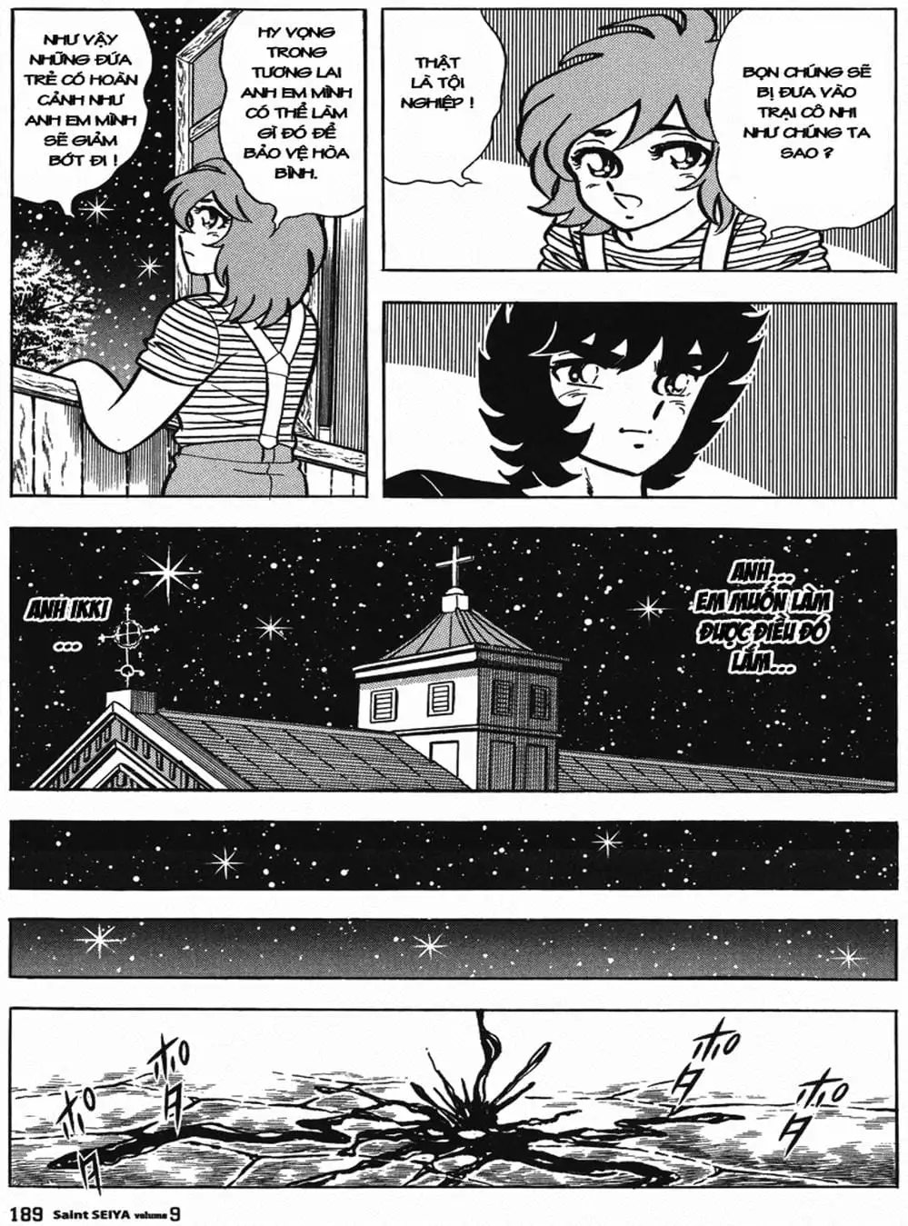 Truyện Tranh Áo Giáp Vàng - Saint Seiya trang 4