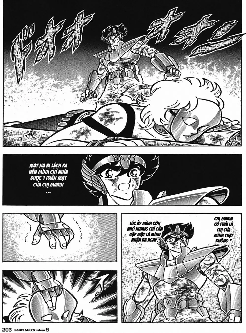Truyện Tranh Áo Giáp Vàng - Saint Seiya trang 4