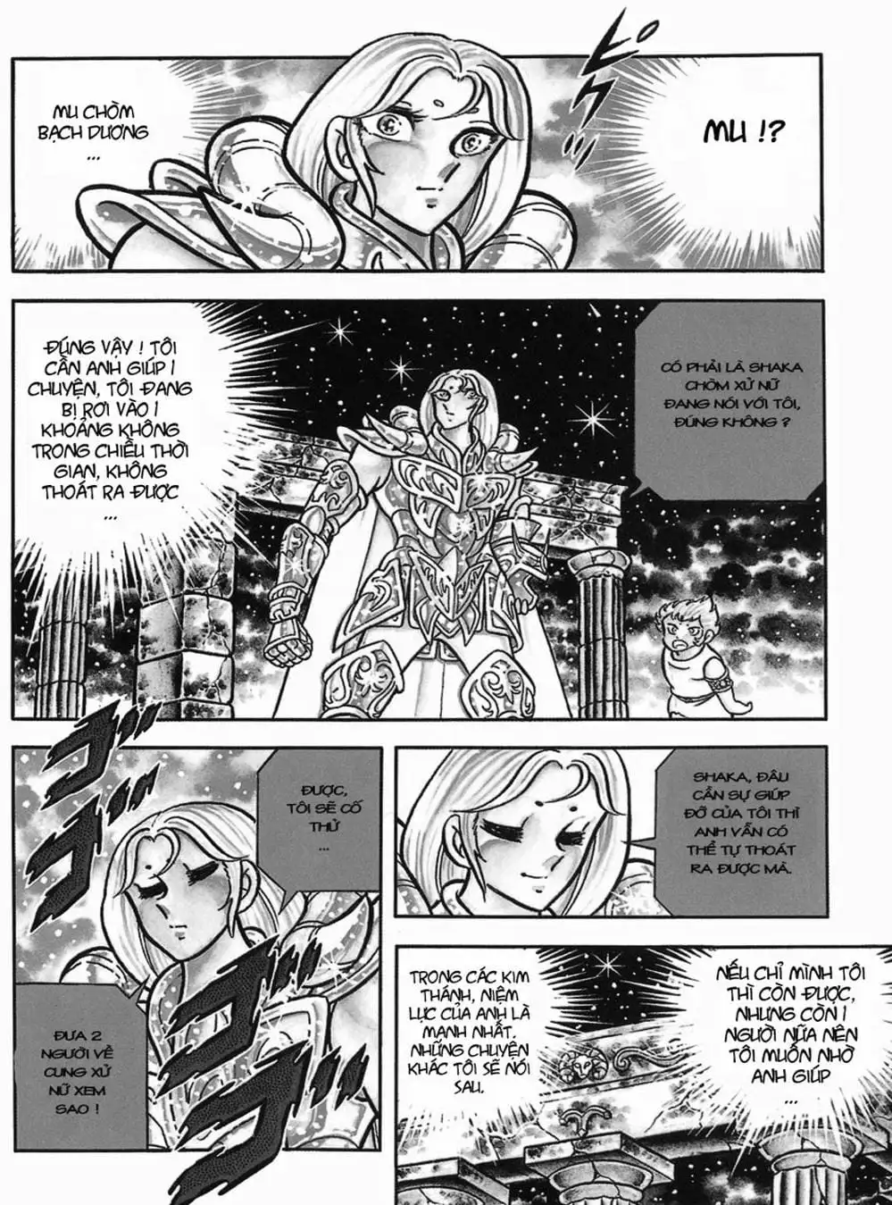 Truyện Tranh Áo Giáp Vàng - Saint Seiya trang 4