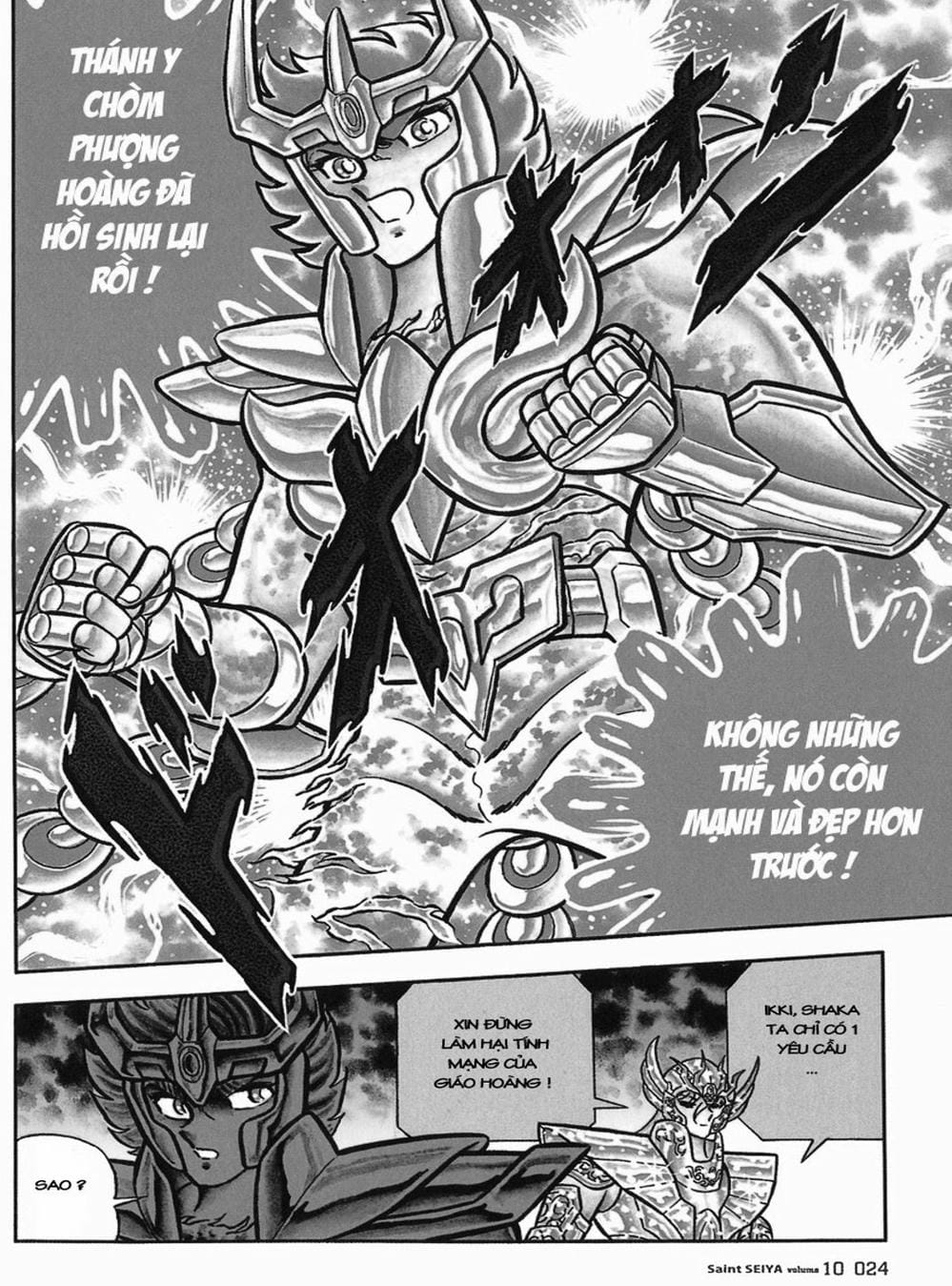 Truyện Tranh Áo Giáp Vàng - Saint Seiya trang 4
