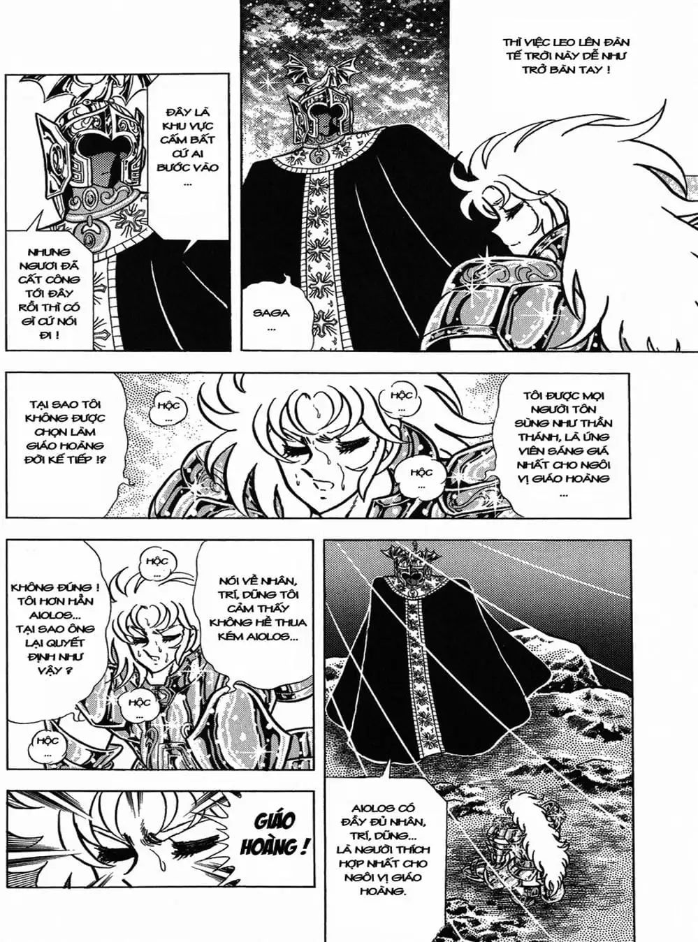 Truyện Tranh Áo Giáp Vàng - Saint Seiya trang 4