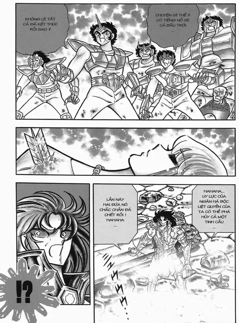 Truyện Tranh Áo Giáp Vàng - Saint Seiya trang 4