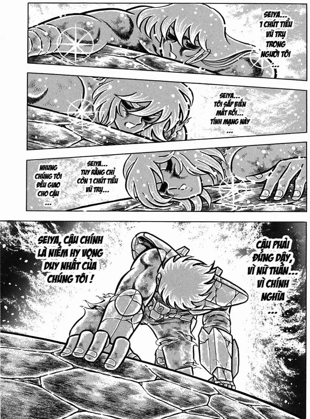 Truyện Tranh Áo Giáp Vàng - Saint Seiya trang 4