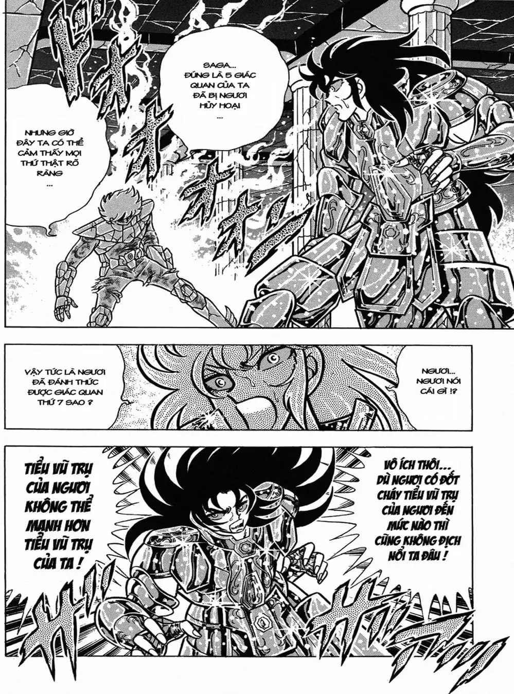 Truyện Tranh Áo Giáp Vàng - Saint Seiya trang 4