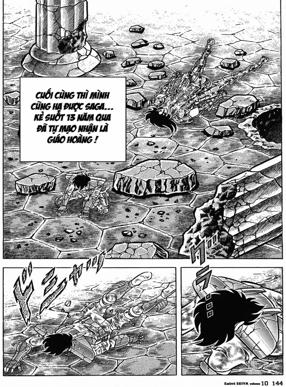 Truyện Tranh Áo Giáp Vàng - Saint Seiya trang 4