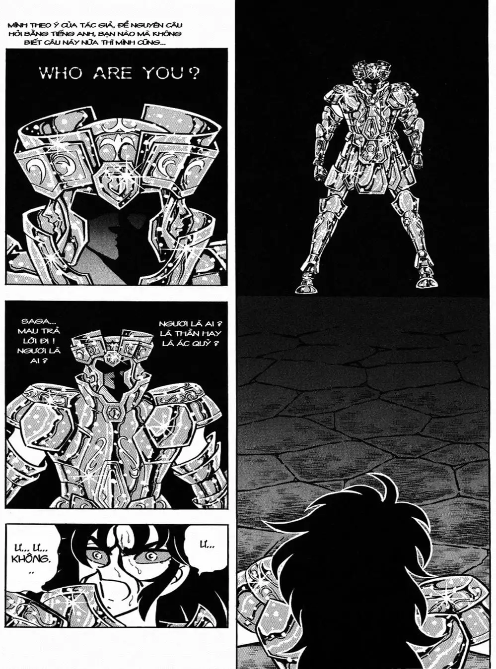 Truyện Tranh Áo Giáp Vàng - Saint Seiya trang 4